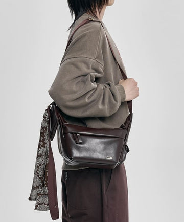 Paisley Scarf Cross Bag & Neck Wallet